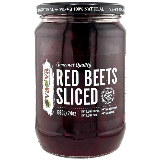 VA-VA Sliced Red Beets 680g/24oz