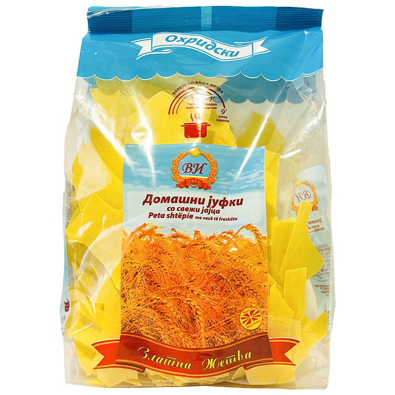 OHRID'S Homemade Granular Pasta w/ Eggs 500g -4F