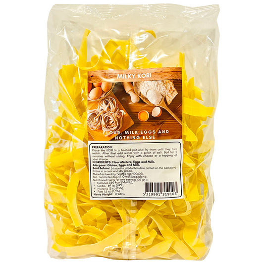 OHRID'S Homemade Extra Wide Noodles w/ Eggs 500g -4F