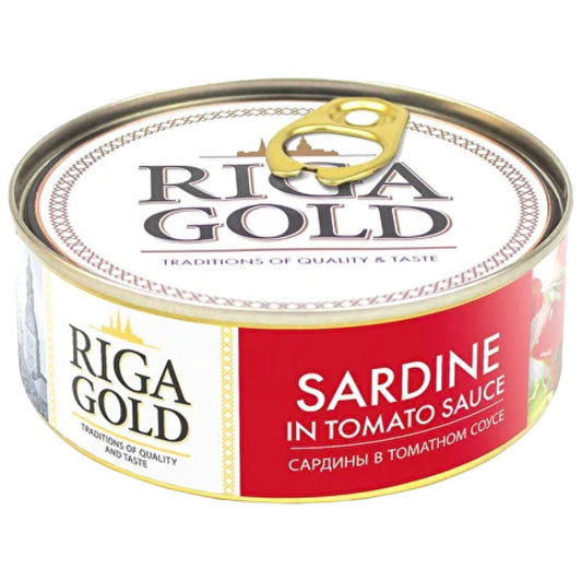 RIGA GOLD Sardines in Tomato Sauce 240g